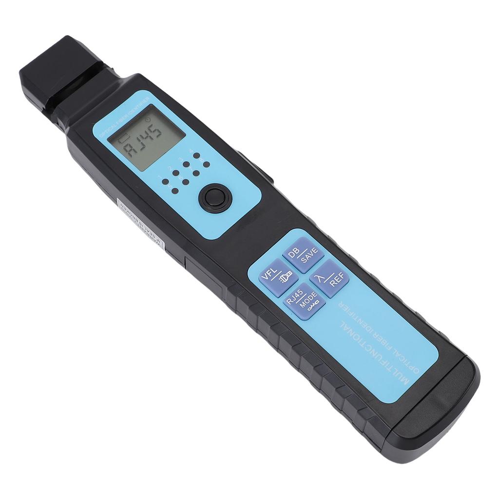 Glasfaser-Identifikator 850nm bis 1650nm Einfach-Klemmtyp Eingebauter 10KM VFL Glasfaser-Leistungsmesser FTTH Werkzeug