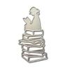 Reading Book Metal Die Cuts Embossing Template Stencil Scrapbooking for Card Die