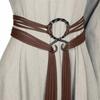 Fringe Loop Waist Cinch Braided Decorative Belt Fashion Long Rope Chain Belt Gothic