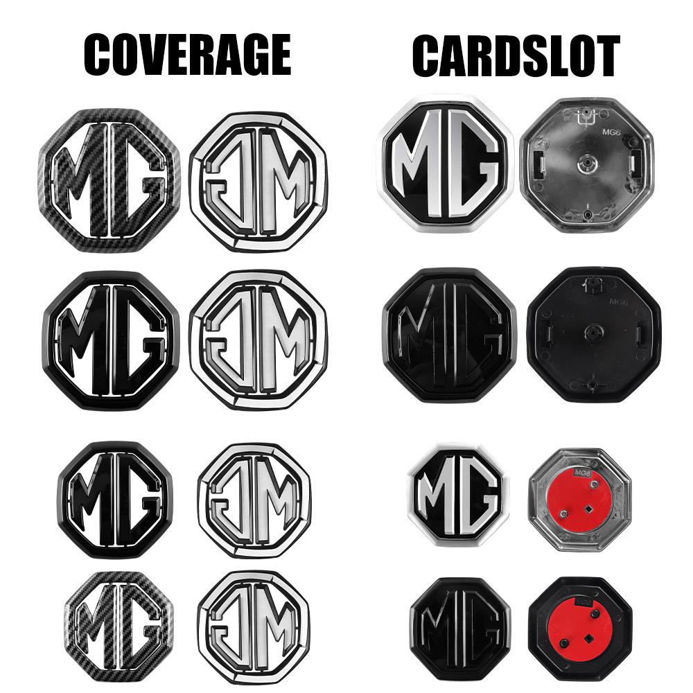 1/2 stuks Voor Morris Garages MG MG6 Auto Motorkap Voor Motorkap Grille Embleem Cover Achter Embleem Decoratie Sticker Auto Refit Accessoires