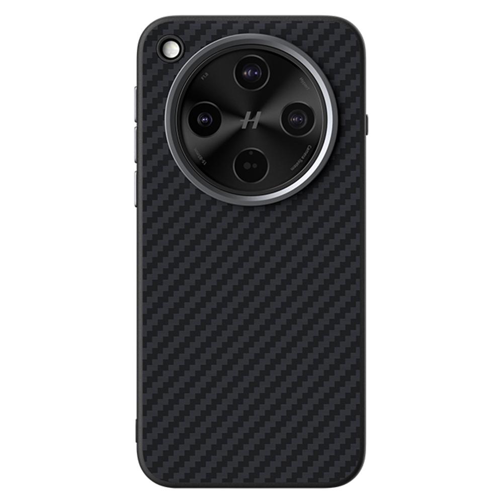 

ABEEL For Oppo Find X8s+ 5G Case Compatible with MagSafe Carbon Fiber Texture Back Cover Black/Blue