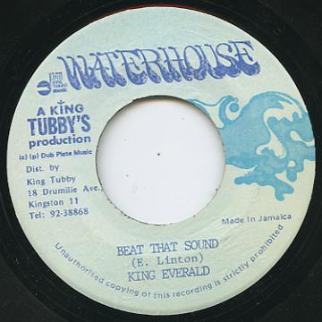 

7inch Record KING EVERALD - Beat That Sound NONE Waterhouse 1987 Jamaica Reggae, Ska & Dub Used