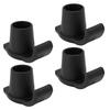 4pcs Walker Ski Glides Anti Slip Walker Glides for Seniors Mobility Aid Accessory Replacement