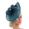 Elegant Kentucky Derby Mesh Hat In Natural Party Hairpieces Fashion Headwear Accessory for Picnics and Beach Outings