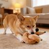 Pet Toy Chew Relieves Anxiety Barking Toy Dogs Soft Plush Dachshund Supports Teeth Cleaning Oral Care