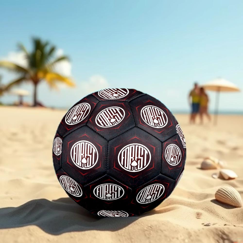 Nottingham Forest Size 5 Football High Elastic Soccer Ball For Outdoor Competition Daily Training Play