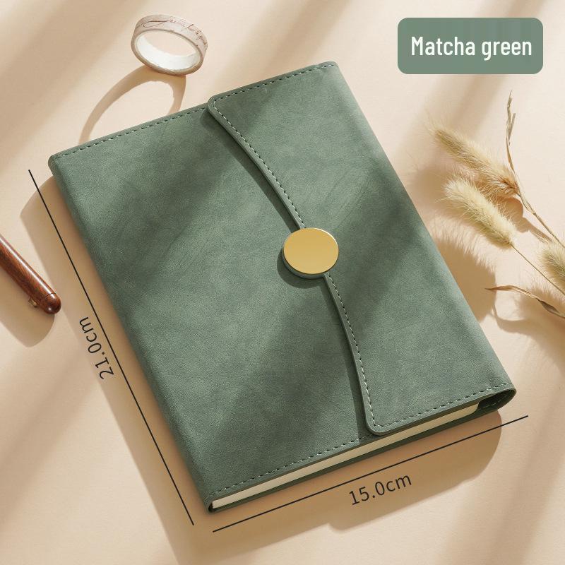 A5 Three-Fold Notebook Gift Set with Logo Printing - Thickened Special Edition for Meeting Notes