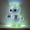 Resin Tiny Cartoon Figurine Noctilucous Glowing in the Dark Miniature Anime Figure Glowing Fairy Garden Statue for Moss