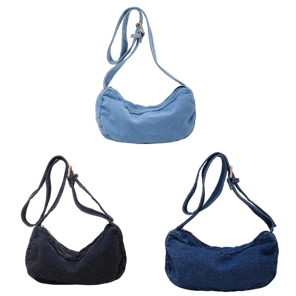 Kids Kids Denim Shoulder Bag With Breathable Material For Daily School Use