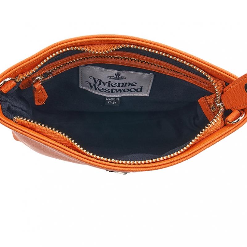 Vivienne WeStwood Women S Saffiano Square Chain croSSbody Bag 51030010 L001n F401