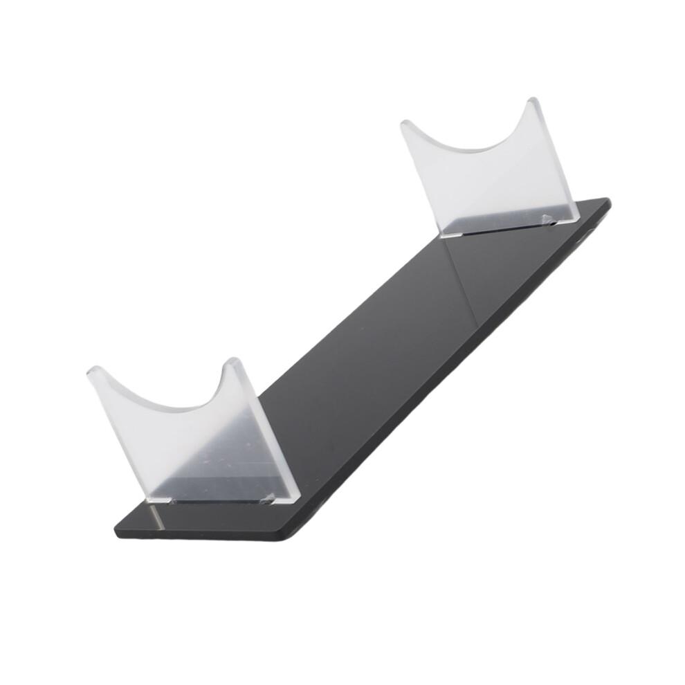 Acryl-Leuchtenschwert-Halter – Platzsparend, Multifunktional, Schwarz