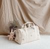 Korean INS-Style Embroidered Travel Bag: Large Capacity, Lightweight, Versatile Handbag