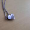 Used Star Jewelry Heart Motif Necklace Silver 925