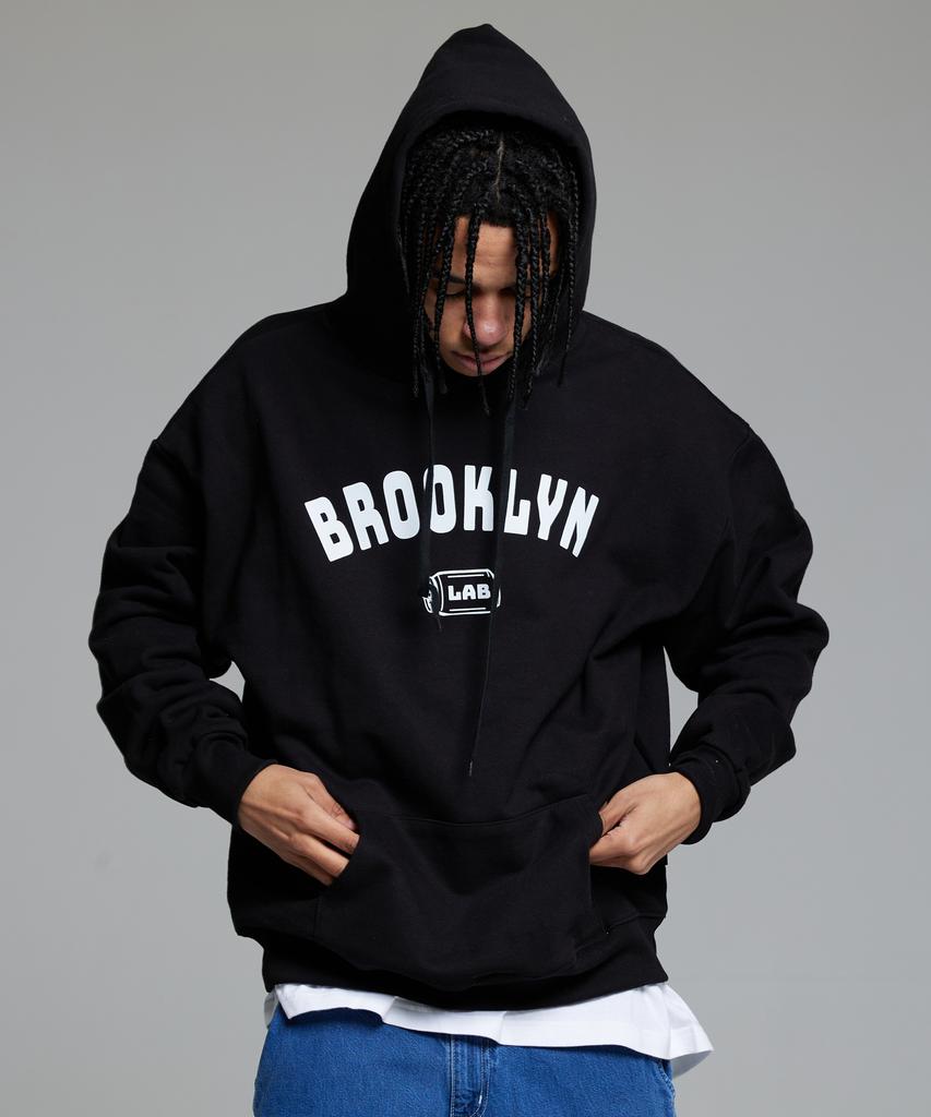 Brooklyn Natural Fit Hoodie Black
