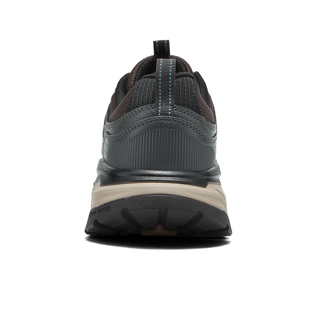 Skechers Outdoor Comfortable Versatile Fashion Simple Low-Top Hiking Shoes Men shoes Brown 237415-BRMT