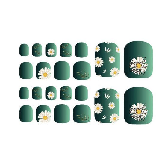 

Наклейки для ногтей Водонепроницаемые самодельные бумажные наклейки для ногтей в виде хризантемы 3