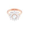 Sonnenschein Sonnenblume Roségold Kristall Ring Damenring 5474918