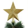 Christmas Tree Top Star Festive Five-Pointed Star Accessorie Home Decoration Reusable Party Supplies Xmas New Year's Ornament