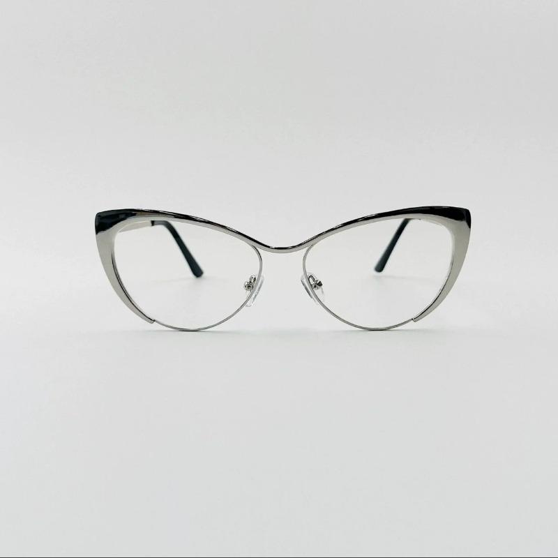 

Women s Retro Style Eyeglasses Metal Material Sexy Cat Eye Reading Presbyopia Eyeclasses Blue Light Blocking Computer Eyeglasses Accessory Plain Glasses