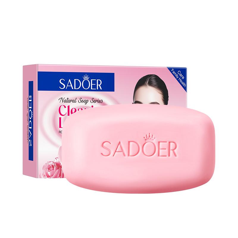 

Rose Milk Fragrance Cleansing Soap 100g Cleansing Body Handmade Soap Skin Care Products 1