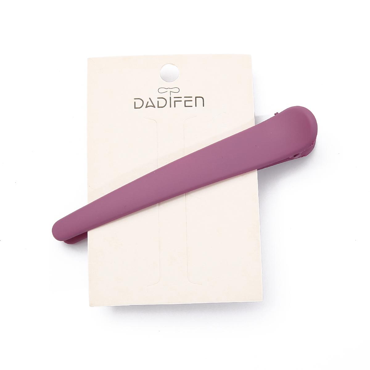 

Модная женская темпераментная заколка для волос, матовая заколка в виде утконоса, заколки ярких цветов, заколка, аксессуары для волос фиолетовый