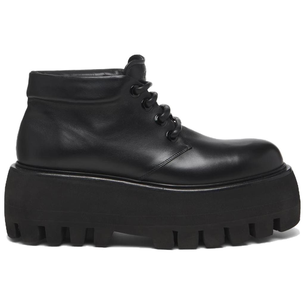 Alexander Mcqueen Sofa Oversized Sole Lace Up Shoes 807870WHABC1000