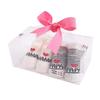 Infant Silicone Socks Gift Box: 2 Pairs - Cotton Wool Knitted for Newborn, Spring/Fall Floor Socks by PAPAMAMA
