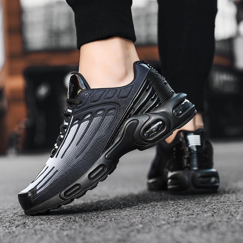 36-46 Men's Air Cushion Max Sports Shoes One Fly-woven Mesh Breathable Outdoor Women's Sneakers