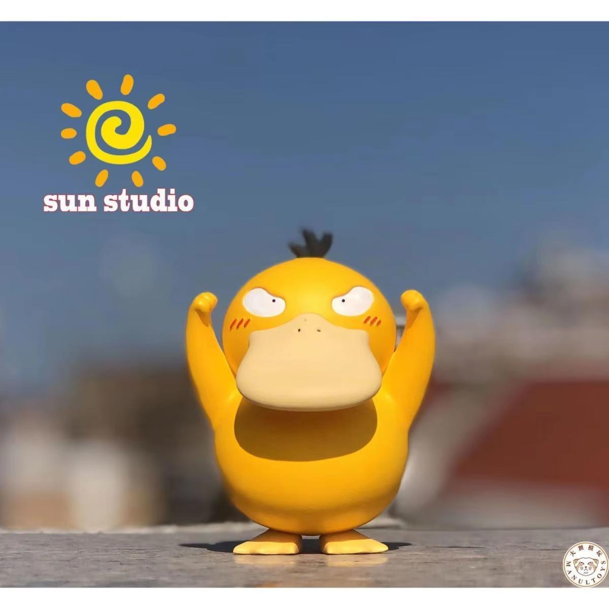 

Фигурка Psyduck из Sun Studio ПВХ Аниме Периферия Милая Ручная Работа Модель Украшение для Стола Автомобиля Коллекционная Игрушка Подарок