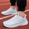 Breathable Mesh Couple's Running Sports Shoes Knitted Elastic Casual Sneakers Walking Jogging Outdoor Shoes