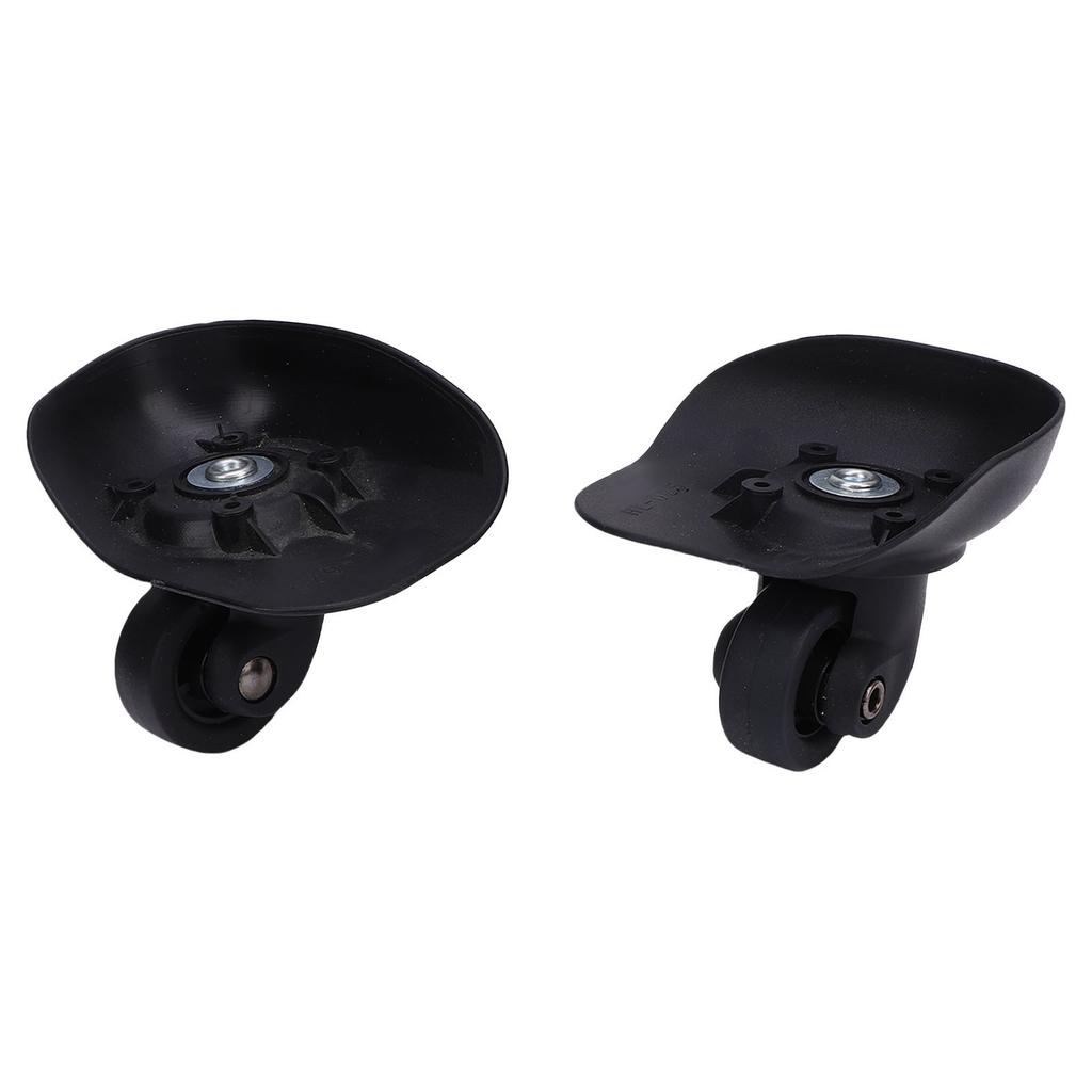 Luggage Wheels Replacement Exquisite Abrasion Proof Low Noise Shock Absorption Suitcase Swivel Caster