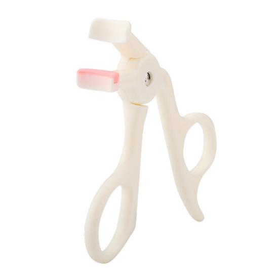 

Women Eyelash Curler with Ergonomic Handle Natural Long Lasting Professional Lashes Curling Tools Mini Precise Control Eye Lash Curler Small белый