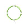 Bracelet - Pearls & Colors - My Heart - Perles de Culture d'Eau Douce 5-6 mm - Argent 925 - Élastiqué