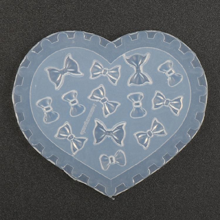 Nail Art Arc Decorative Mold Nail Art Making Tool Silicone Carving Template Mold