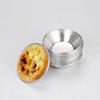 50pcs Practical Aluminum Tartlet Molds Aluminum Eggs Tart Molds Round Nonstick Bakewared For Pie And Dessert