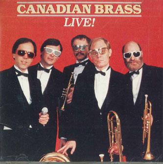 

CD CANADIAN BRASS - Canadian Brass Live! 32DC429 CBS SONY Japan Classical Used