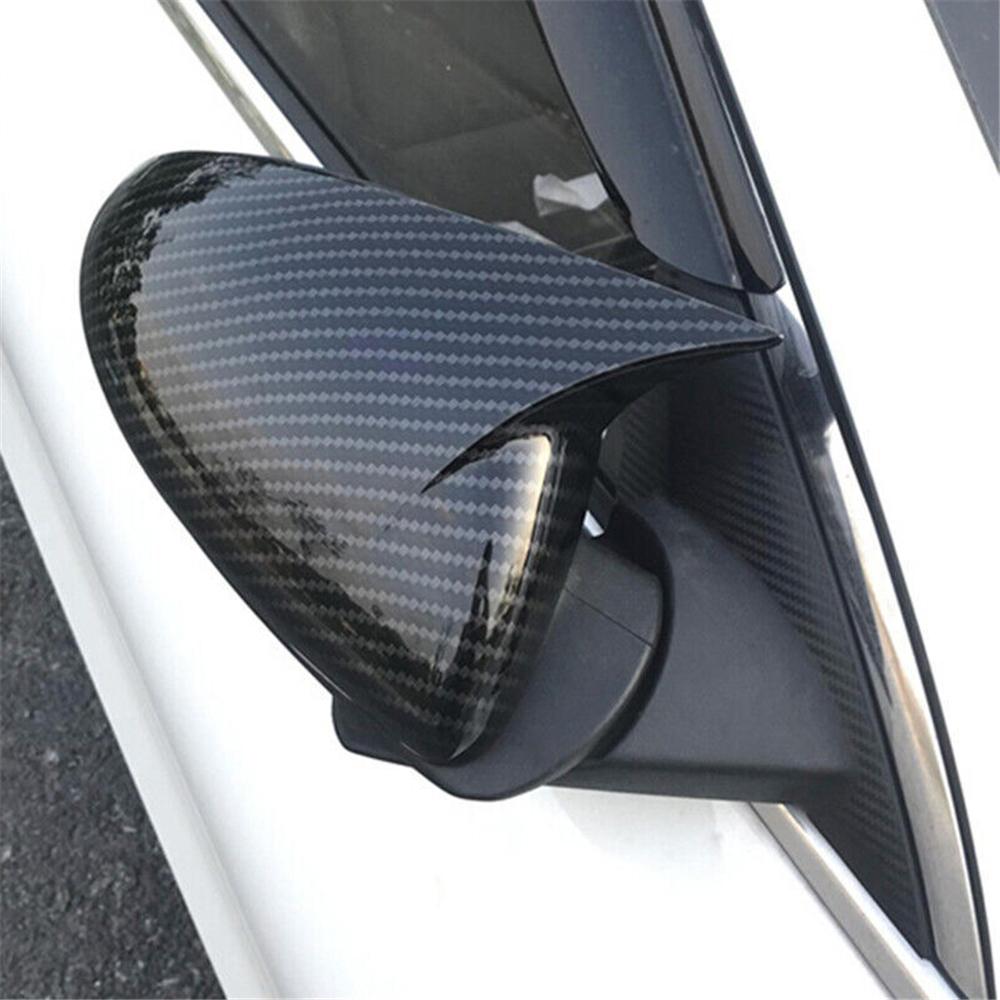 1Pair OX Horn Rearview Side Mirror Cover Trims For Kia K3 Cerato Forte 2013-2018