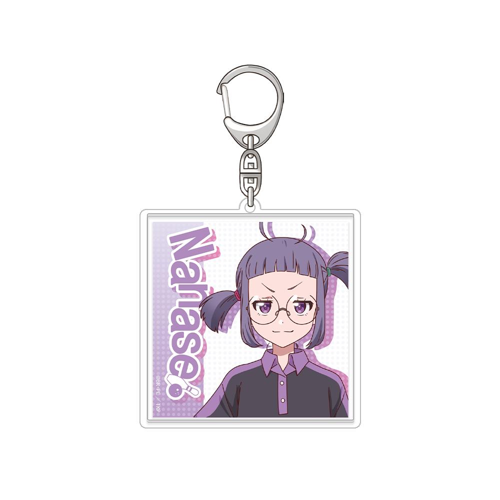 

Turkey! Mai Rina Sayuri Nozomi Nanase Official HD square Acrylic Keychain Bag pendant anime goods Bag Charm Fans Charm Gifts 6 cm