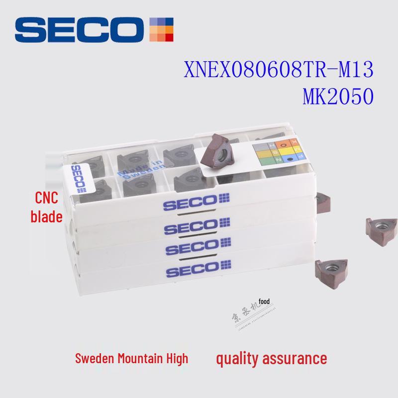 SECO Sandvik XNEX080608 Inserts (MK205, F40M, MP1501, MP2501, MM4500, MS2050)