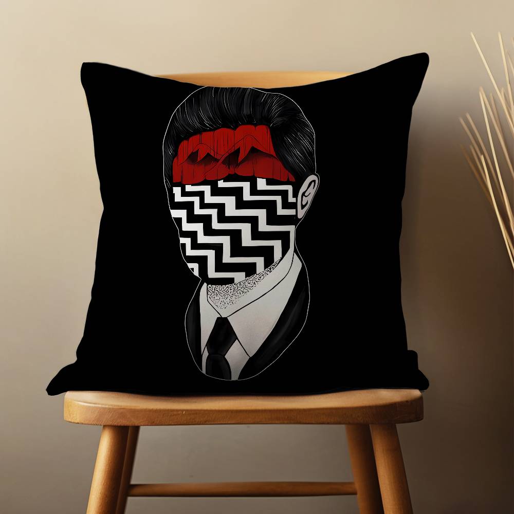 Welcome To T-Twin P-Peak Throw Pillow Case For 45x45cm,55x55cm,30x30cm For Home Bedroom Decoration And Protector