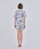 [2Dreamers] Blue Toile Three-Piece Pajama Set-up [Shipped from Korea] 100% Authentic