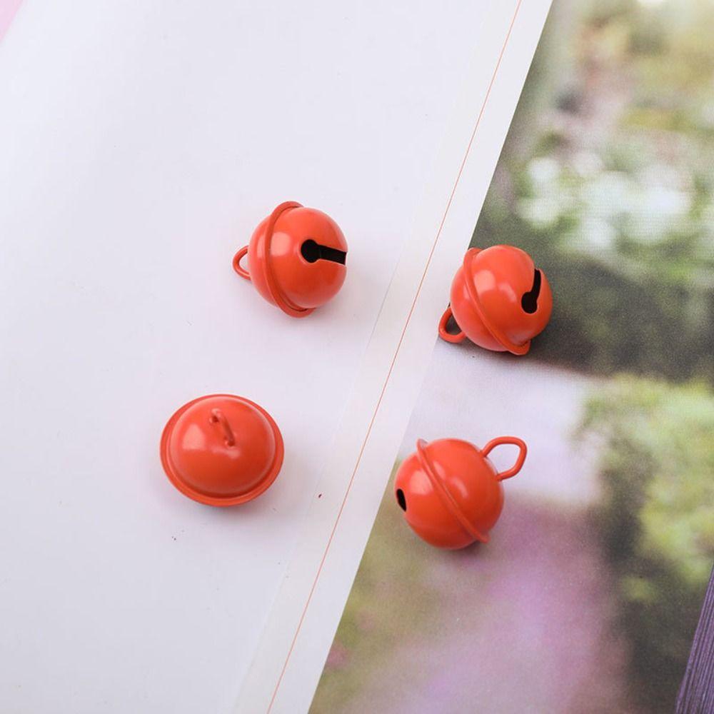 4 buc lucrate manual pentru animale de companie, clopoțel colorat, accesoriu DIY, clopoțel zornăitor, mărgele vrac, clopoței metalici pentru animale de companie