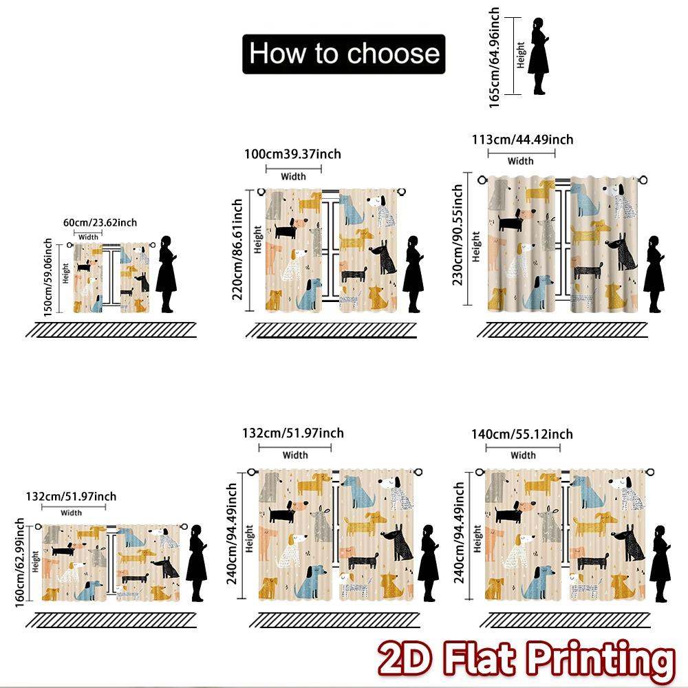 2D flat Photography Backdrop Scene Backdrop Cute Coon Dogs 100% Polyester Family Party for Suitable for indoor and outdoor