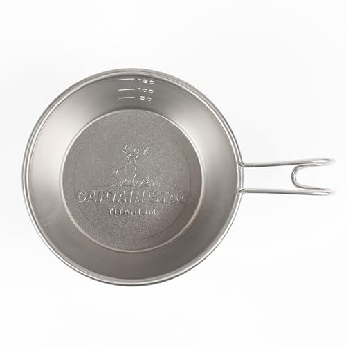 Captain Stag Titanium Mini Sierra Stacking Cup 210ml