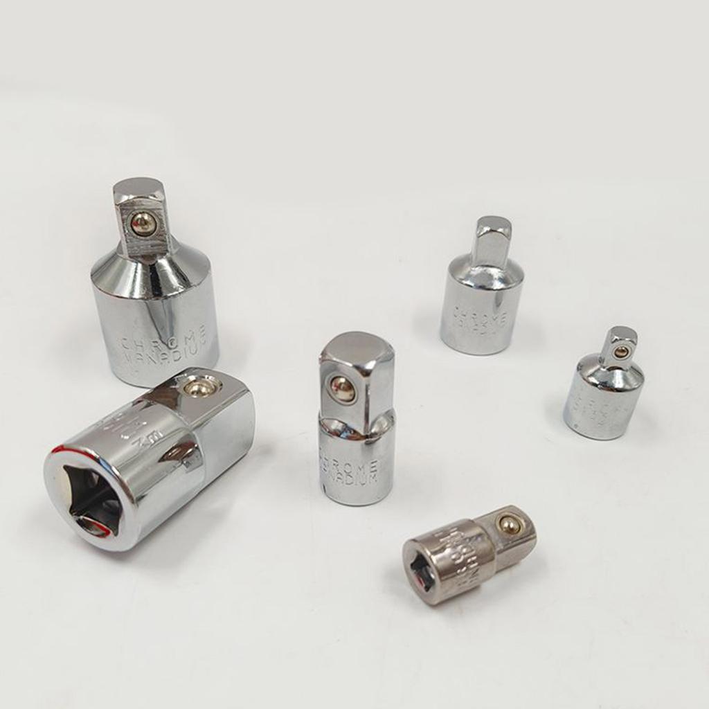 CR-V Ratchet Wrench Socket Head Socket Converter Adapter for Car Bicycle Repair Tools Auto Maintenance and Construction