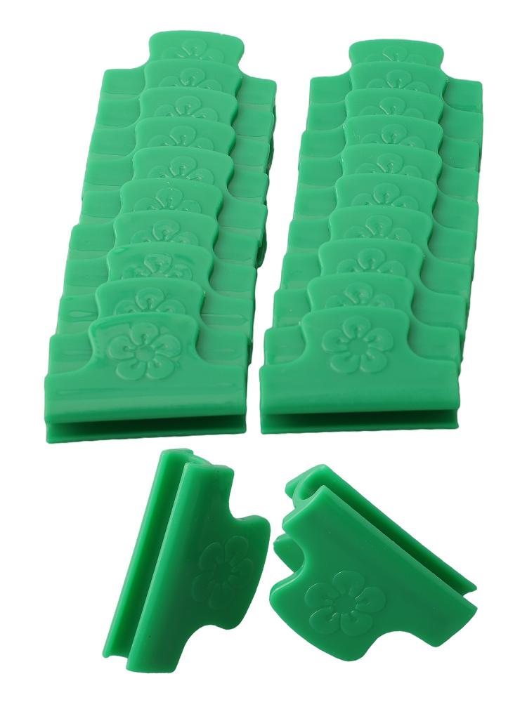 Pipe Clips Greenhouse Clamp Fitting Lamination Card Netting Hoop Part 20pcs Accessory Assembly Plant Stakes Replacement