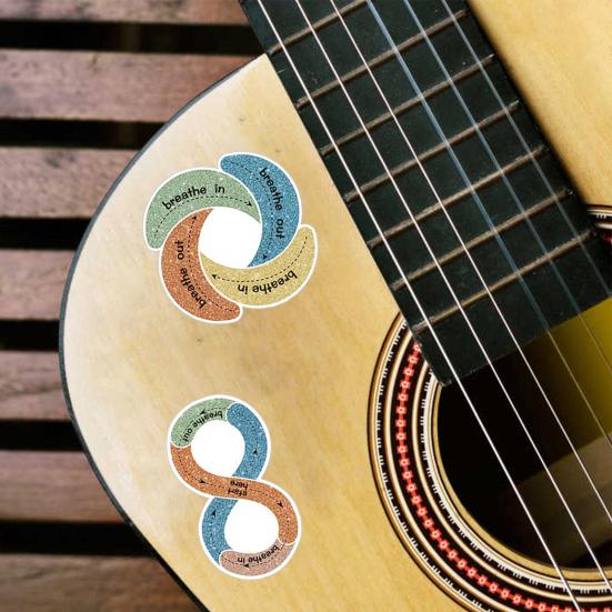 30 Stück Beruhigende Strukturaufkleber zur Angstlinderung Sensorische Fidgets für Erwachsene Jugendliche