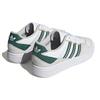 Adidas Originals Courtic Fabric Leather Suede Sneakers Unisex Sneakers Gray Green White ID4080