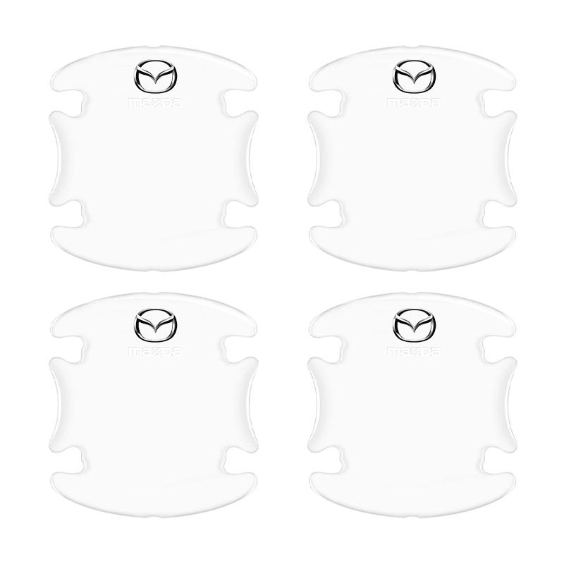 

4 шт. Прозрачный протектор от столкновений для дверей автомобиля, наклейка-полоса на бампер для Mazda 3 6 CX5 2 CX3 CX9 MX5 RX8 Axela Demio MS CX5 2 Axela Demio Atenza MS