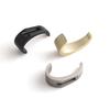 Oukali Modern Times Bathroom Zinc Alloy Wall Mount Black Silver Brushed Brass Kitchen Towel Coat Hook